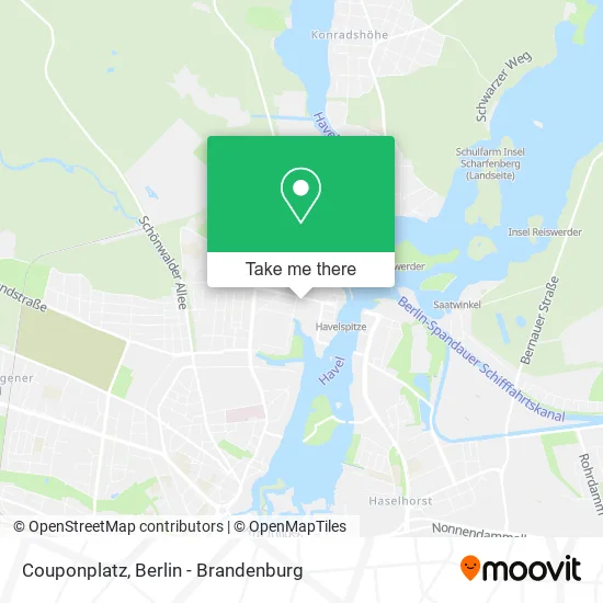 Couponplatz map