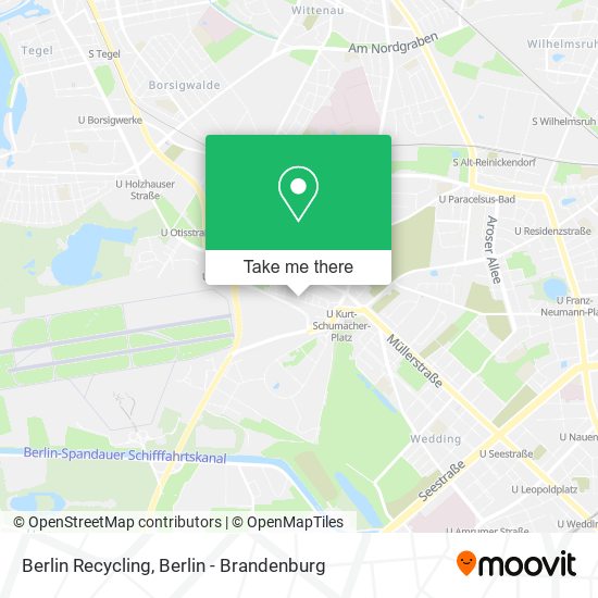 Berlin Recycling map