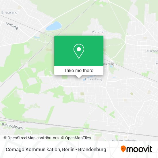 Comago Kommunikation map