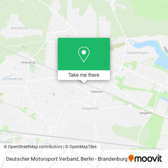 Deutscher Motorsport Verband map