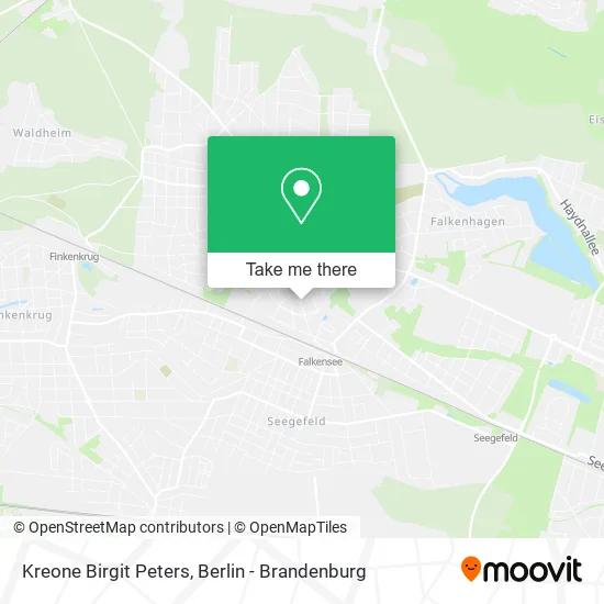 Карта Kreone Birgit Peters