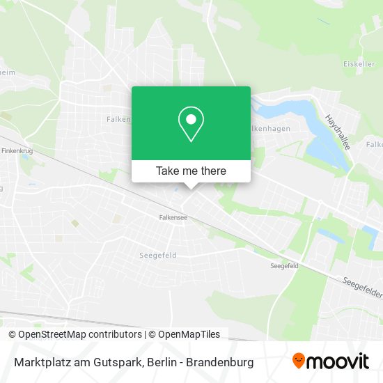 Карта Marktplatz am Gutspark