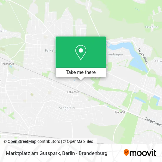 Карта Marktplatz am Gutspark