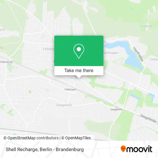 Карта Shell Recharge