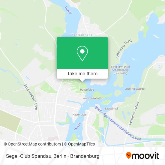 Карта Segel-Club Spandau