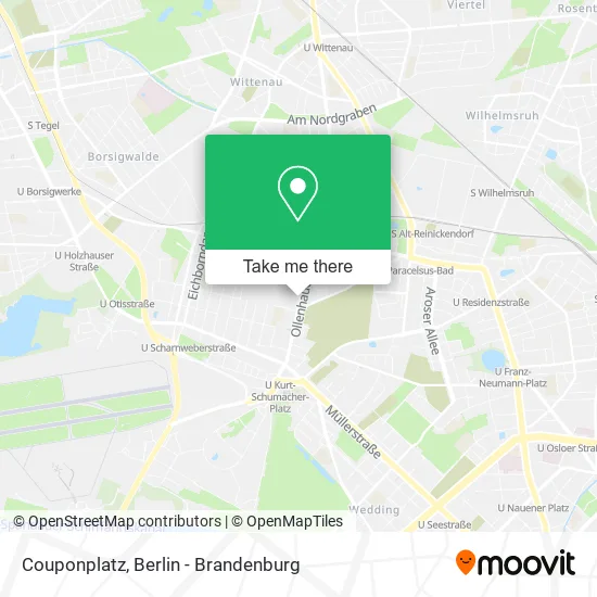 Couponplatz map