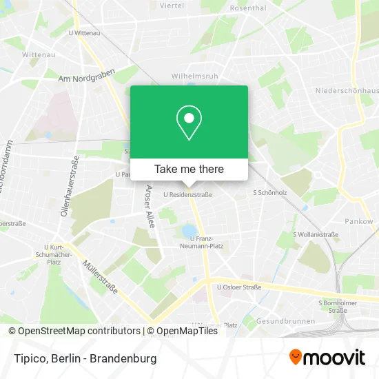 Карта Tipico