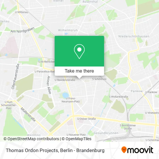 Карта Thomas Ordon Projects