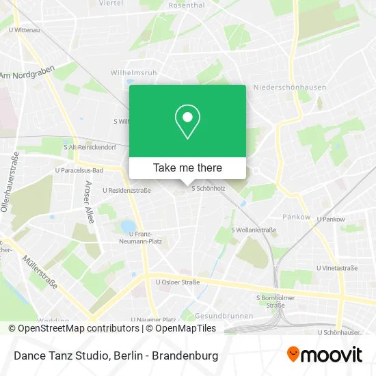 Карта Dance Tanz Studio