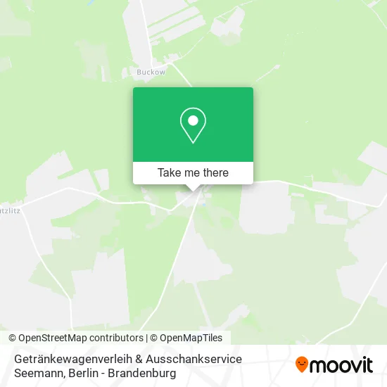 Карта Getränkewagenverleih & Ausschankservice Seemann