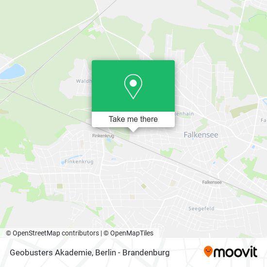 Geobusters Akademie map