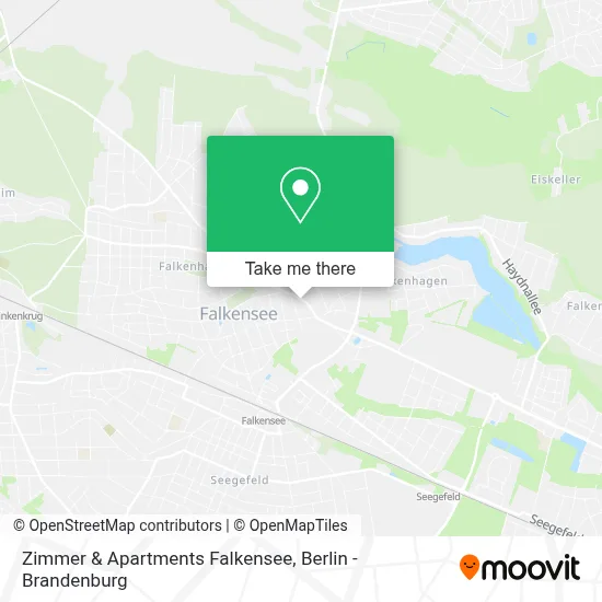 Zimmer & Apartments Falkensee map