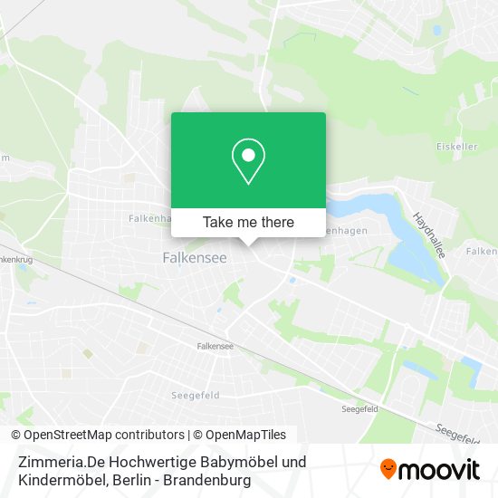 Zimmeria.De Hochwertige Babymöbel und Kindermöbel map