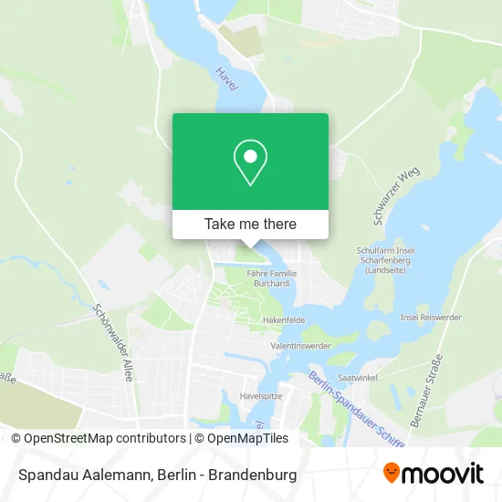 Карта Spandau Aalemann