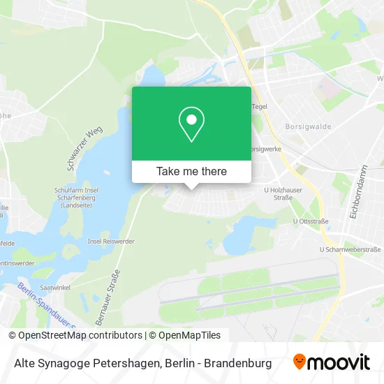 Карта Alte Synagoge Petershagen