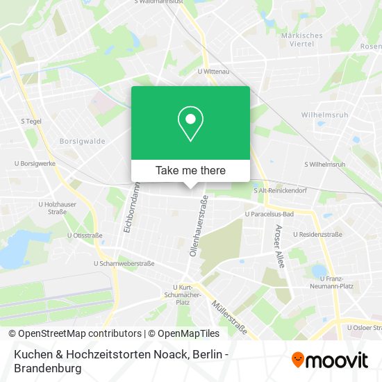 Kuchen & Hochzeitstorten Noack map