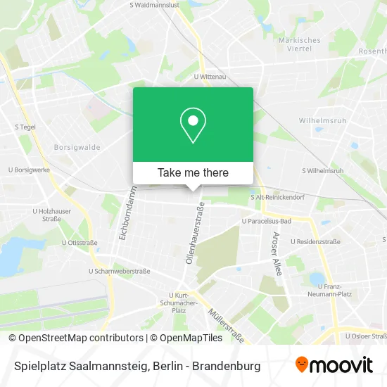 Карта Spielplatz Saalmannsteig