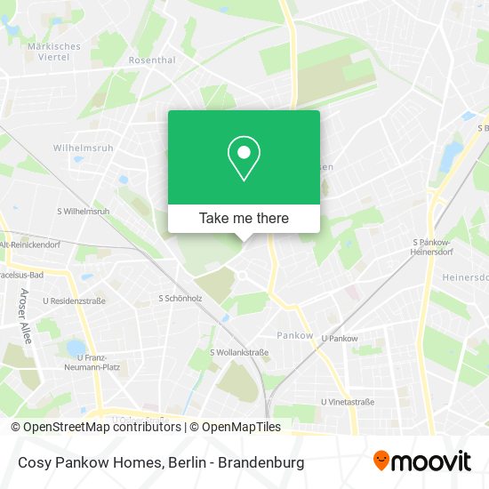 Cosy Pankow Homes map