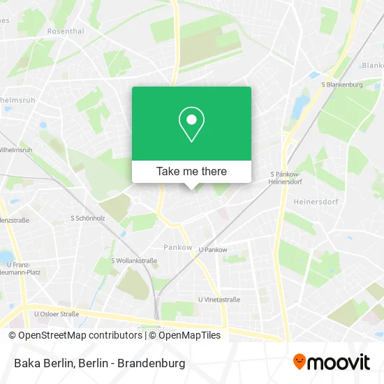 Baka Berlin map