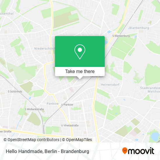 Hello Handmade map