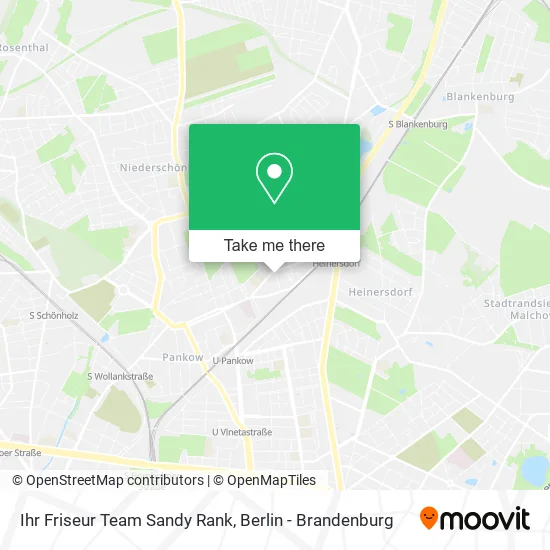 Карта Ihr Friseur Team Sandy Rank