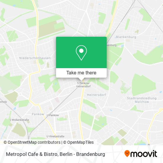 Карта Metropol Cafe & Bistro