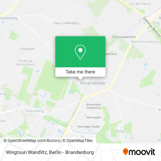 Карта Wingtsun Wandlitz