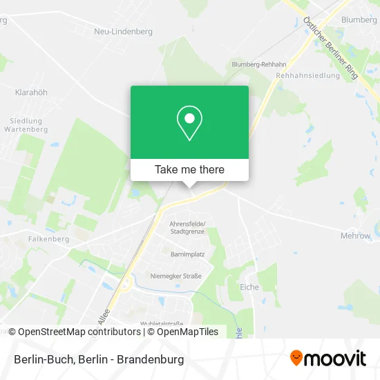 Карта Berlin-Buch