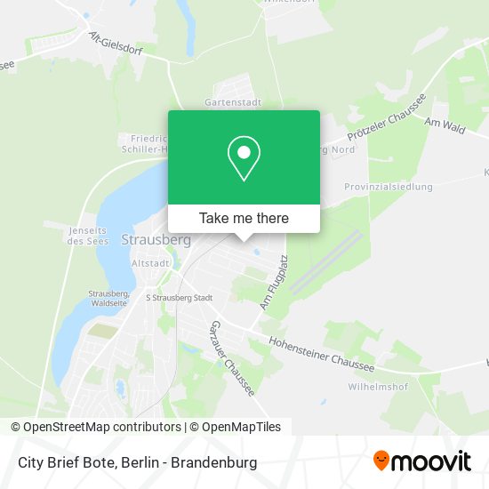 City Brief Bote map