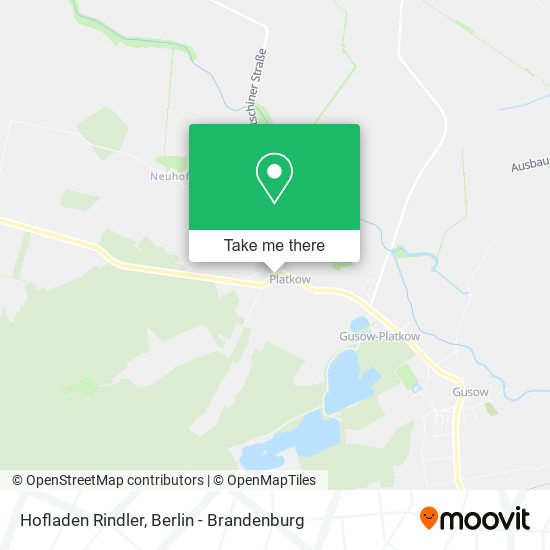 Hofladen Rindler map