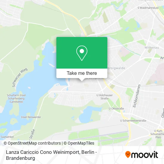 Карта Lanza Cariccio Cono Weinimport