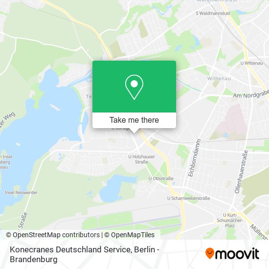 Konecranes Deutschland Service map