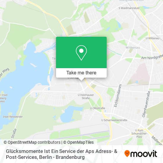 Карта Glücksmomente Ist Ein Service der Aps Adress- & Post-Services