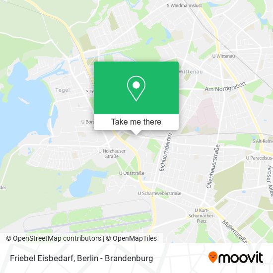 Friebel Eisbedarf map