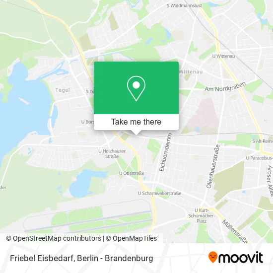 Карта Friebel Eisbedarf