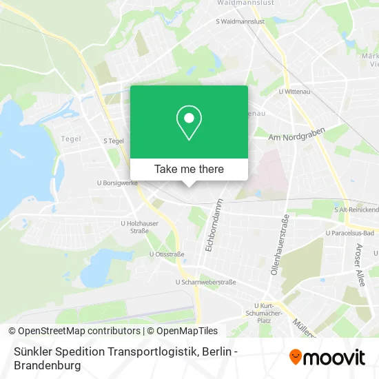 Карта Sünkler Spedition Transportlogistik