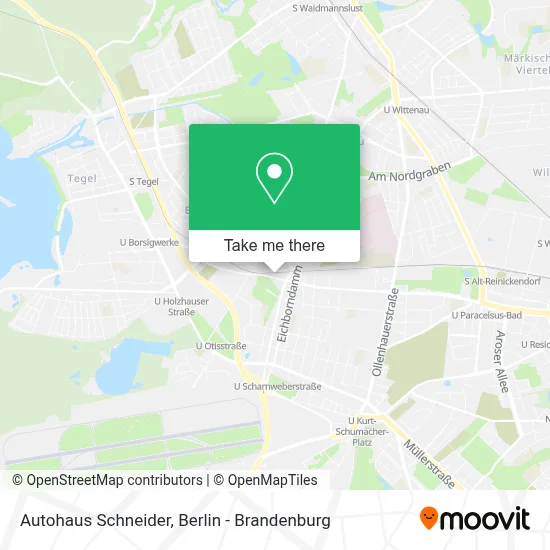 Autohaus Schneider map