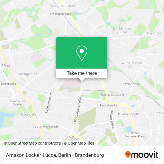 Amazon Locker-Lucca map