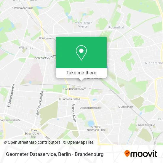 Карта Geometer Dataservice