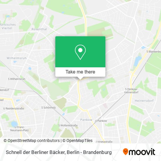 Schnell der Berliner Bäcker map