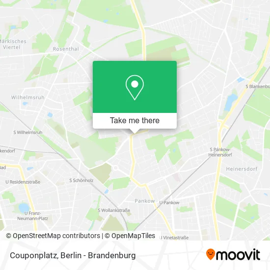 Couponplatz map