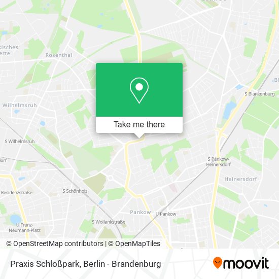 Praxis Schloßpark map