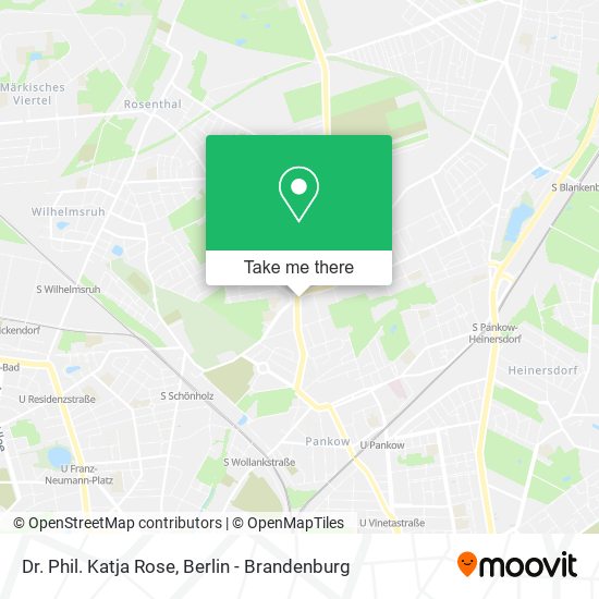 Dr. Phil. Katja Rose map