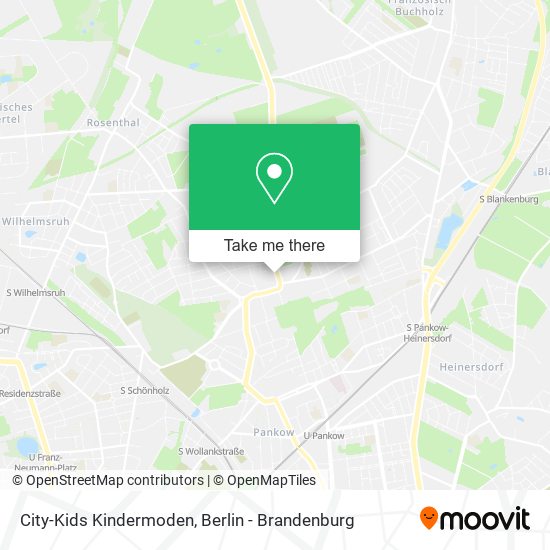 City-Kids Kindermoden map