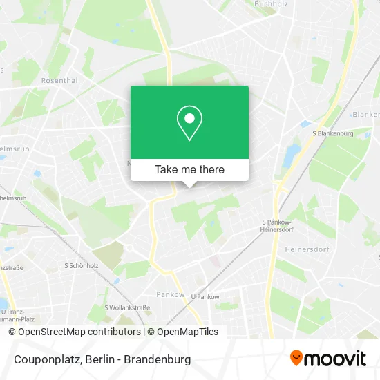 Couponplatz map
