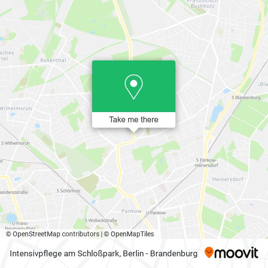 Intensivpflege am Schloßpark map