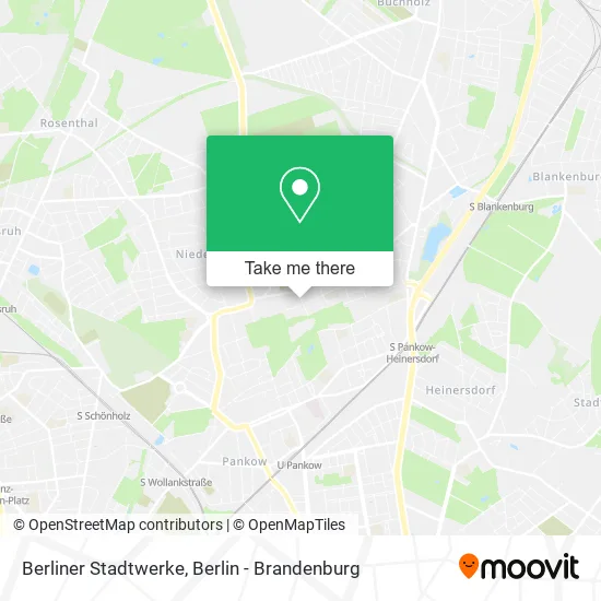 Berliner Stadtwerke map