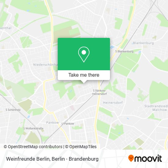 Карта Weinfreunde Berlin
