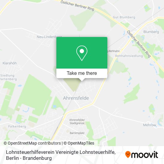 Lohnsteuerhilfeverein Vereinigte Lohnsteuerhilfe map