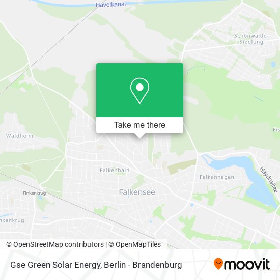 Gse Green Solar Energy map